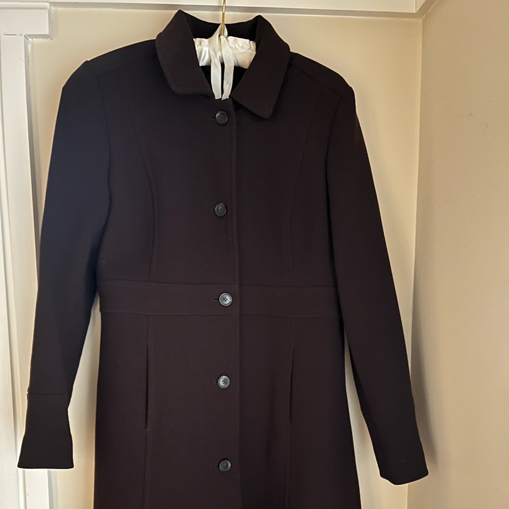 J.CREW classic lady day coat in Italian double-cloth wool with Thinsulate.